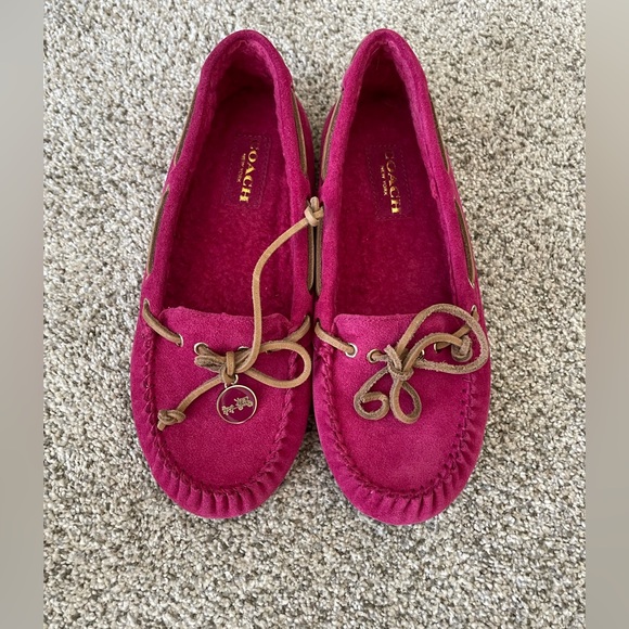 Coach Moccasin Slippers - Picture 1 of 3